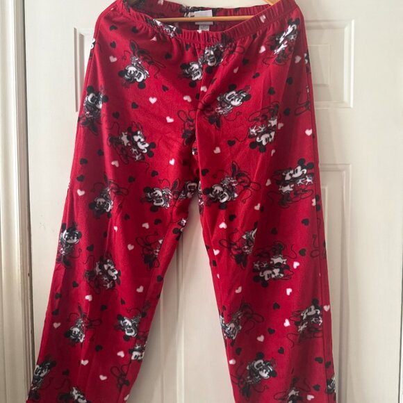 Disney Mickey Mouse Design Red PJ's Pyjama Set - Picture 2 of 2